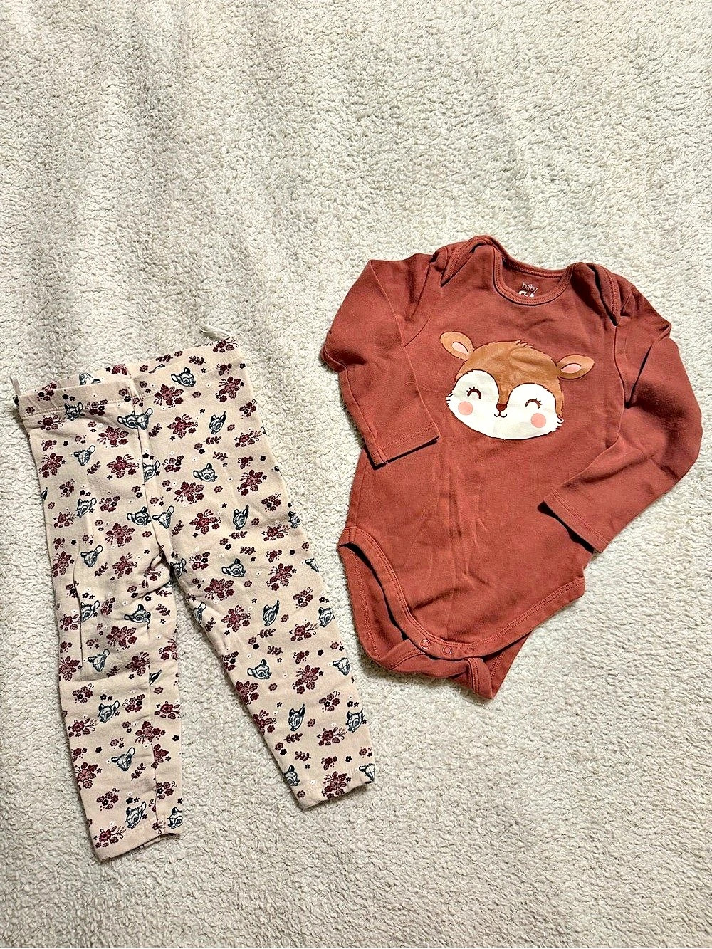 C&A Bodysuit and Leggings Outfit Set